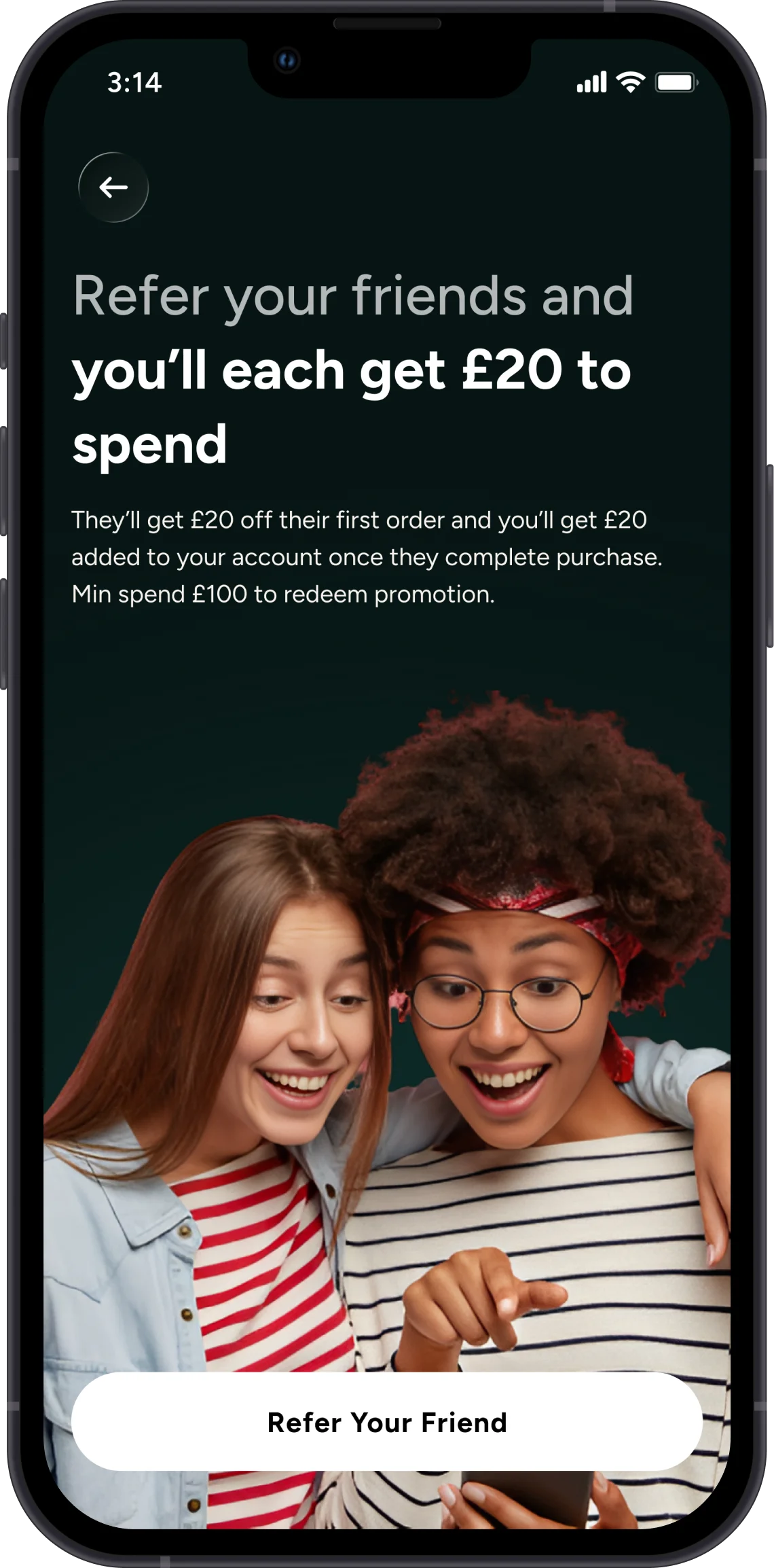 Referral Screen